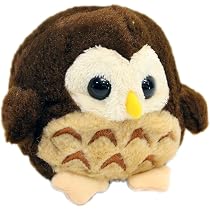 Amazon.co.jp: テイクオフ 幸フクロウ M ブラウン : おもちゃ